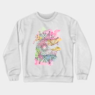 happy mandala Crewneck Sweatshirt